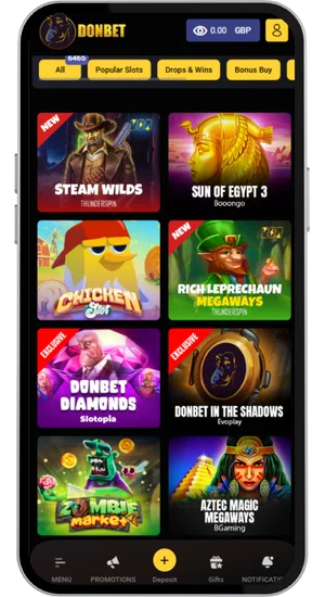 Casino game library