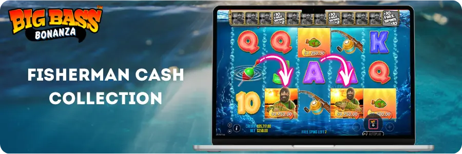 BigBassBonanza Fisherman Cash Collection